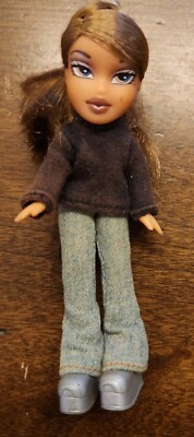 MGA Lil Bratz Girlz Mini Doll 4 1/2'' Clothes Boots shoes outfit NICE HAIR figure