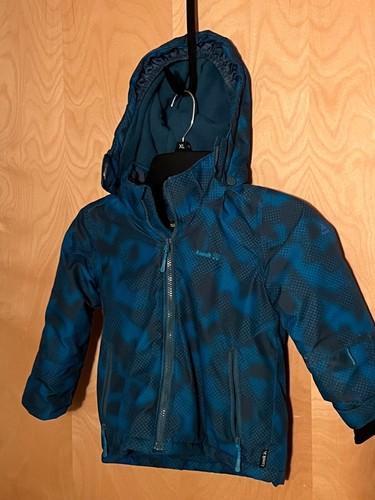 Kamik Boys 4Y Ski Jacket Removable Hood Navy Blue Outdoor EUC - Picture 5 of 10