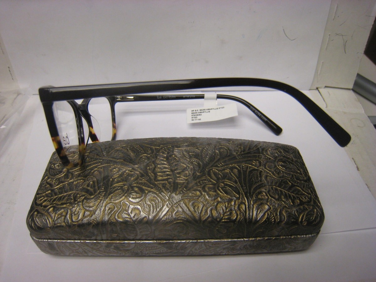 B.e Bio Eyes AMARYLLIS Eyeglass Frame BE200 Brown Tortoise 