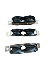 3 HARKEN Dual Sheave In-Line Exit Bullet Block's, High Quality Roller Bearings
