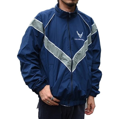 US Air Force IPTU Nylon PT Fitness Reflective Unisex Training Jacket Windbreaker - Picture 6 of 24
