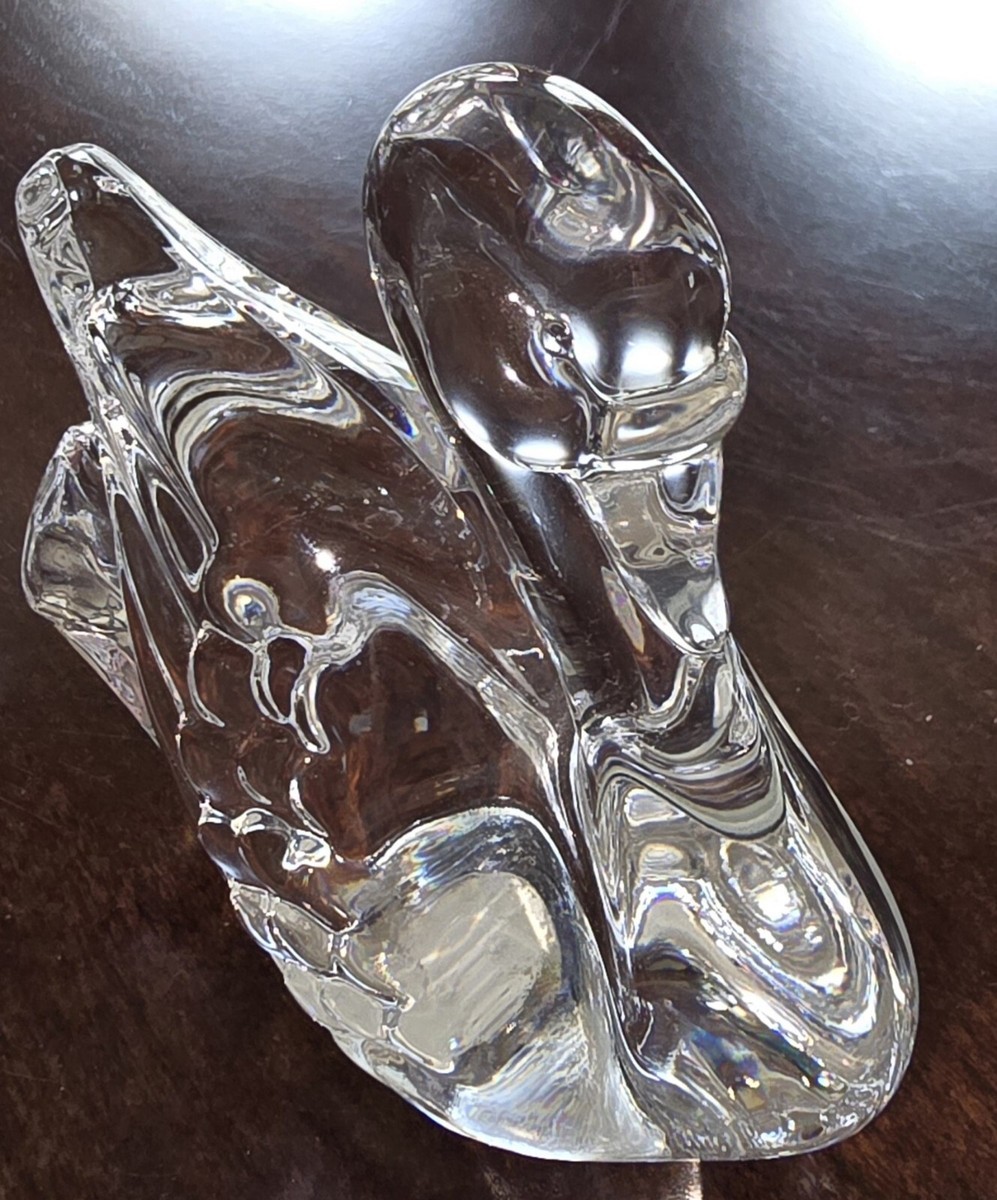 レノックス Lenox スワン  24K Lenox 24% Lead Crystal Itallian Swan Replacement Collector