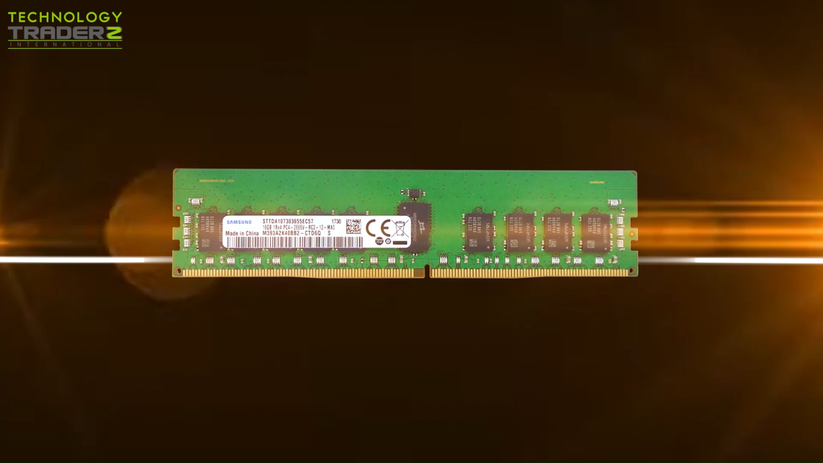 M393A2K40BB2-CTD Samsung 16GB PC4-21300 DDR4-2666MHz ECC REG 1Rx4