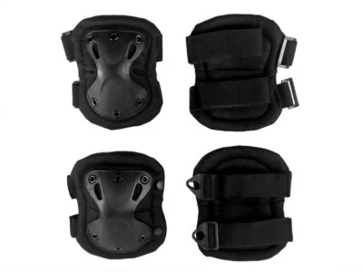 Ensemble 4pcs Coude Et Genou Patins Pour Patinage, à Roues Alignées, Vélo SPORTS - Photo 1/4