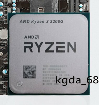AMD Ryzen 3 3200G R3-3200G 3.6-4.0GHz 4Core 4thread 65W Socket AM4 CPU Processor