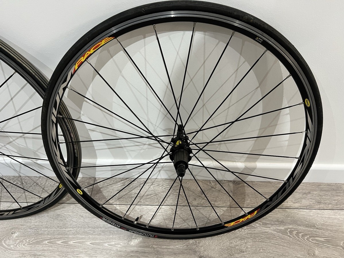 Mavic Aksium Race Silver wheelset - 700c - Road Bike | eBay UK