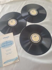 Carolyn Parks 78rpm set The Vocal Dictionary of Ballet Terminology