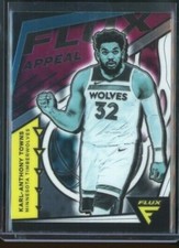 2020-21 Panini Flux Karl Anthony Towns Appeal Insert #21 Timberwolves
