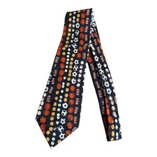 Vintage Nicole Miller Silk Hand Sewn Men's Multi-Sports Tie 1995