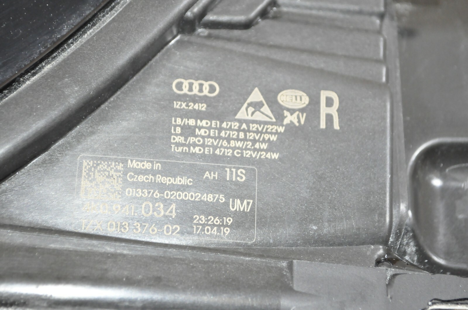 Original AUDI A6 4K C8 2018-2020 LED Scheinwerfer Rechts 4K0941034