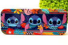 Disney Stitch Storage Tin Metal Pencil Box School Supplies New Lilo and Stitch