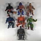 Vtg Motu 80’s Action Figures He man Beast man Stratos Webstor Man E Faces +