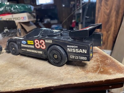 Nissan GT-R 電動RCカーセット Nikko 1985 Nissan GTP ZX-Turbo RC Car #83 W/Remote Control Tested