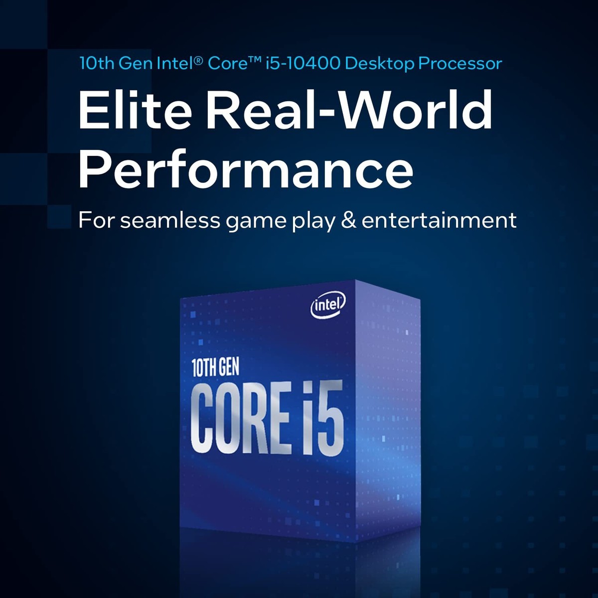 Intel Core i5 10400 10th Gen Processor 6 Cores 12 Threads LGA 1200