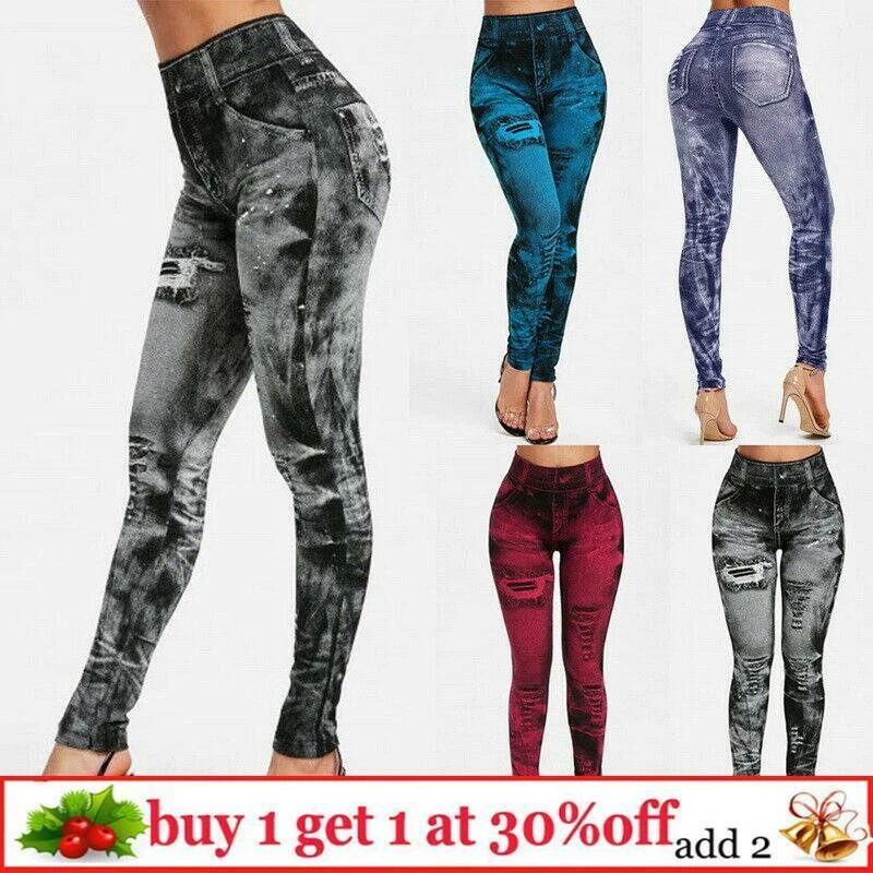 Lightweight clearance denim leggings