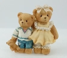 CHERISHED TEDDIES FIGURINE-BERNARD AND BERNICE MEMBERS ONLY