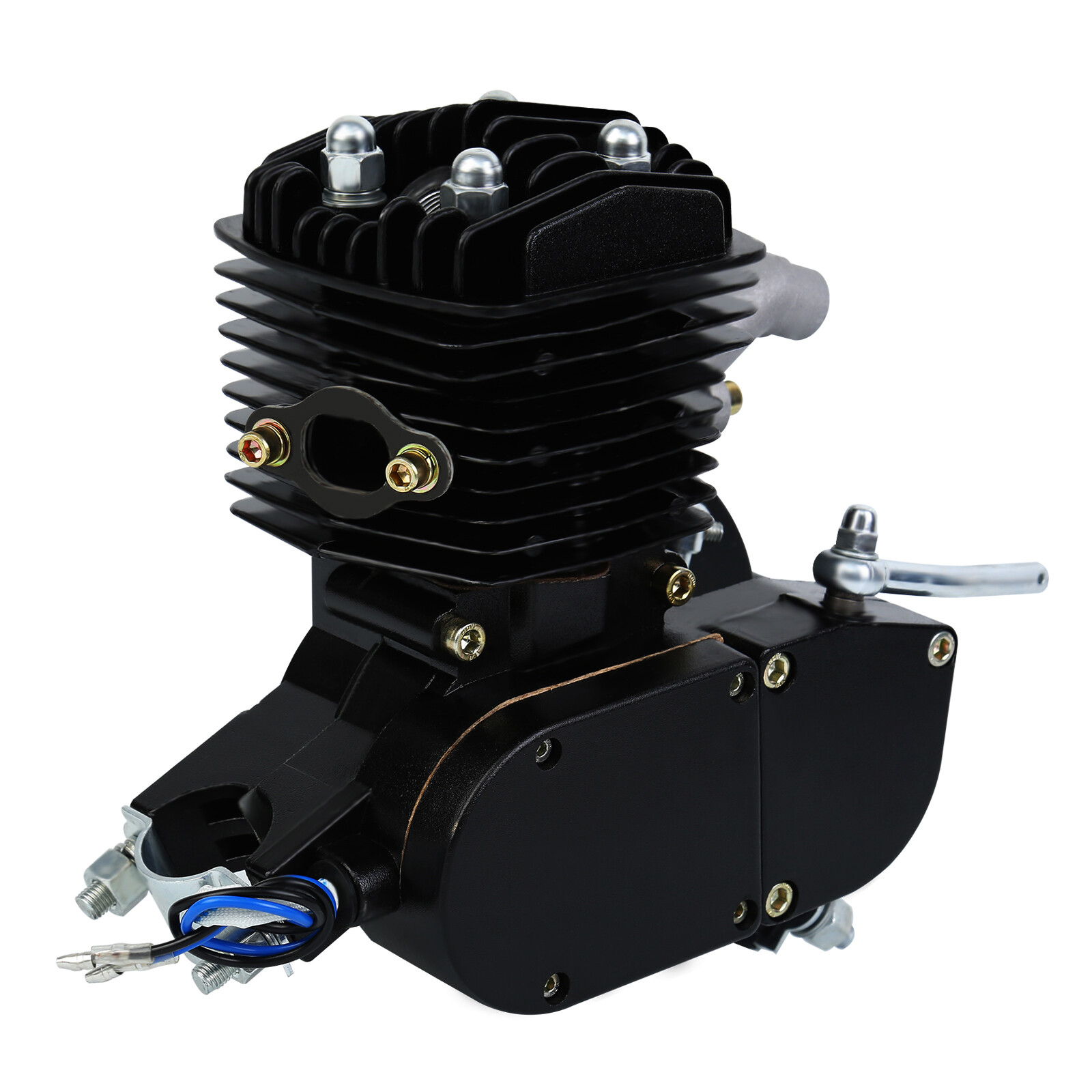 80cc Bike Bicycle Motorized 2 Stroke Petrol Gas Motor Engine Kit Full ...