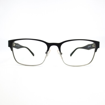 Alberto Romani Eyeglasses Frames AR 3001 BK Black Rectangular Full Rim 53-17-140