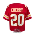 Deron Cherry Autographed Kansas City Custom Red Football Jersey - BAS