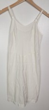 Vtg. American Maid Women's Sz. S Ivory Adjustable Dress Slip