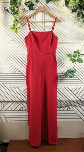 BCBGeneration Red Jumpsuit Size 4 