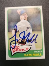 Sam Moll Autograph Signed 2014 Topps Heritage Colorado Rockies