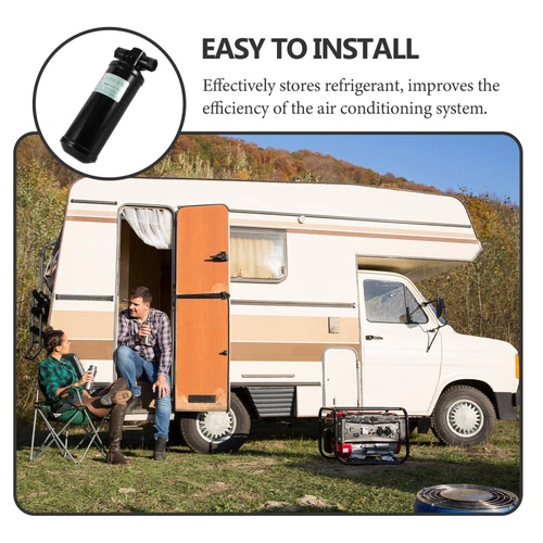 Air Conditioner AC Receiver Drier Air Conditioning Refrigerant Storage Bottle - Picture 6 of 13