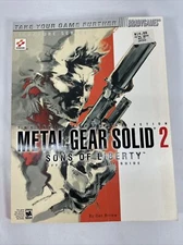 Metal Gear Solid 2 Sons Of Liberty Brady Strategy Guide Playstation 2 5/1