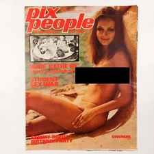 Pix People May 31 1973. Trudy Kleiner Sammy Davis Jr Redford Newman. Very Good
