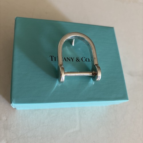 Fibbia Cintura Ferro di Cavallo Argento Sterling Vintage Autentica Tiffany Co - Foto 3 di 16