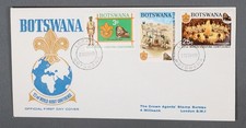 MayfairStamps Botswana FDC 1969 Boy Scout Conference Combo First Day Cover aax_8