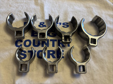 Bonney Usa 12 Drive Sae 7pc 12pt Flare Nut Crowfoot Wrench Set Af36-af60 Bonney Usa 12 Drive Sae 7pc 12pt Flare Nut Crowfoot Wrench Set Af36-af60