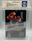 Donkey Kong Nintendo NES CIB Complete Gloss Sticker NES-GP Code WATA 9.0 Graded