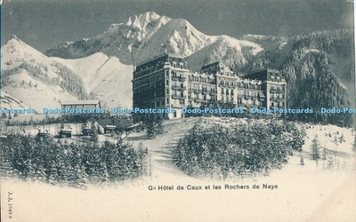 R023293 Gd Hotel de Caux et les Rochers de Naye J J Nr 1849 A
