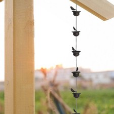 Łańcuchy przeciwdeszczowe ptaków do rynien Wymienna awaria poza dekoracyjnym kubkiem