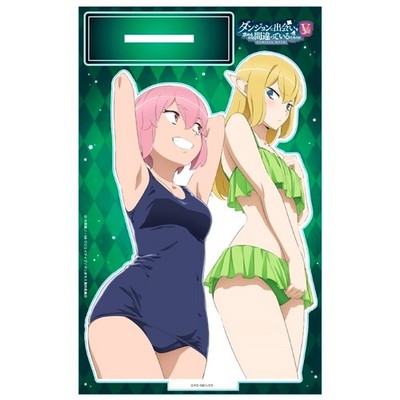 Ryu Lion & Lyra Acryl Figurenständer DanMachi V Japan C921