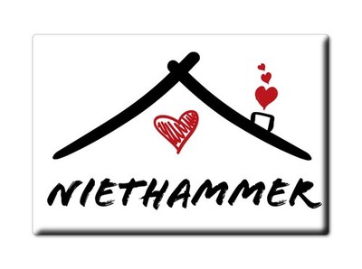 Niethammer Kühlschrankmagnet Familie Name Nachname Love Geburtstag Grad Gift