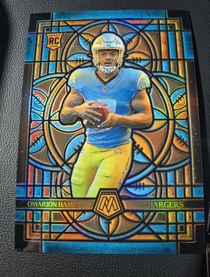 2025 Panini Mosaic Oversized Stained Glass Omarion Hampton RC - Costco