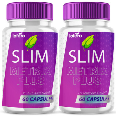 (2Pack) Slim Metrix Weight Loss Supplement Capsules SlimMetrix Diet Pill (120ct)