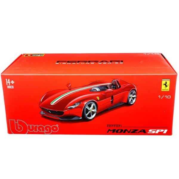 Bburago - 1:18 Ferrari Monza SP1 Red-image
