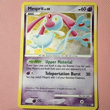 Mesprit 14/123 Mysterious Treasures Holo Rare ENG 2007 Swirl on eBay