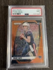 Drake Maye 2024 Prizm Rookie Orange Lazer #329 PSA 9 RC Mint MT NE Patriots Star
