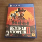 Red Dead Redemption 2 - Sony PlayStation 4 2 Discs Tested Working With Map