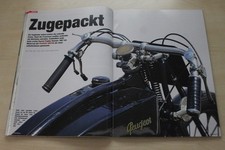 MO Klassik Motorrad 05/2011 Peugeot Zweizylinder Rennmaschine in einer seltenen
