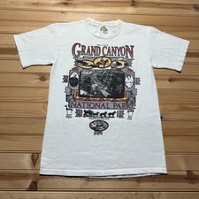Vintage 90s Grand Canyon National Park Graphic Souvenir T-Shirt USA Made - Small