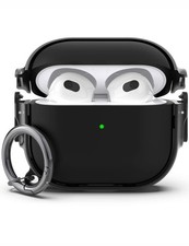 GuarzFun AirPods 3 Case with Secure Lock Size AirPods 3rd Black Black