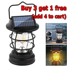 Solar LED Lantern Hanging Light Outdoor Yard Patio Garden Decor Lamp Waterproof.