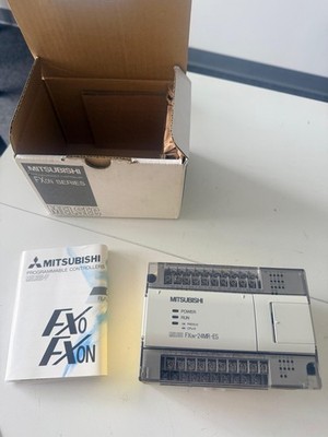 Mitsubishi MELSEC FX0N-24MR-ES PLC Controller 24 I/O Relay Output NEW Open Box