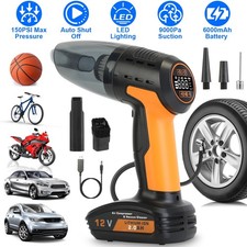 120W Cordless Handheld Vacuum Cleaner Small Mini Portable Car Auto Home Wireless