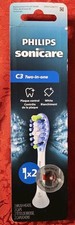 Philips Sonicare HX9042/65 C3 Two-in-One Replacement Brush Heads White 2 Pack